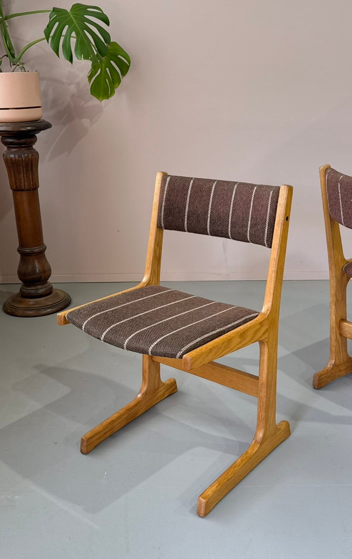Four Cantilever Dining Chairs by Farstrup