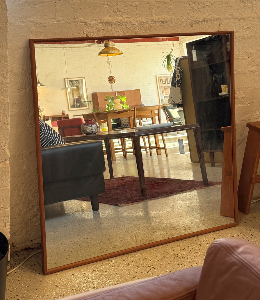 Large Mid-Century Wall Mirror