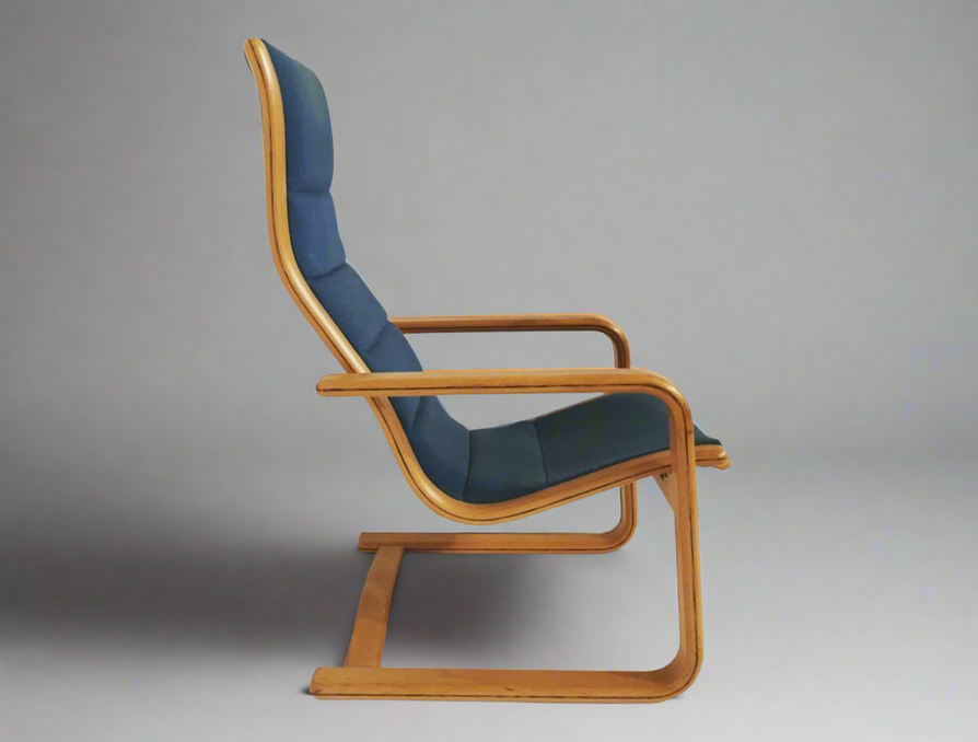 Yngve Ekström Lamello Chair and Footstool