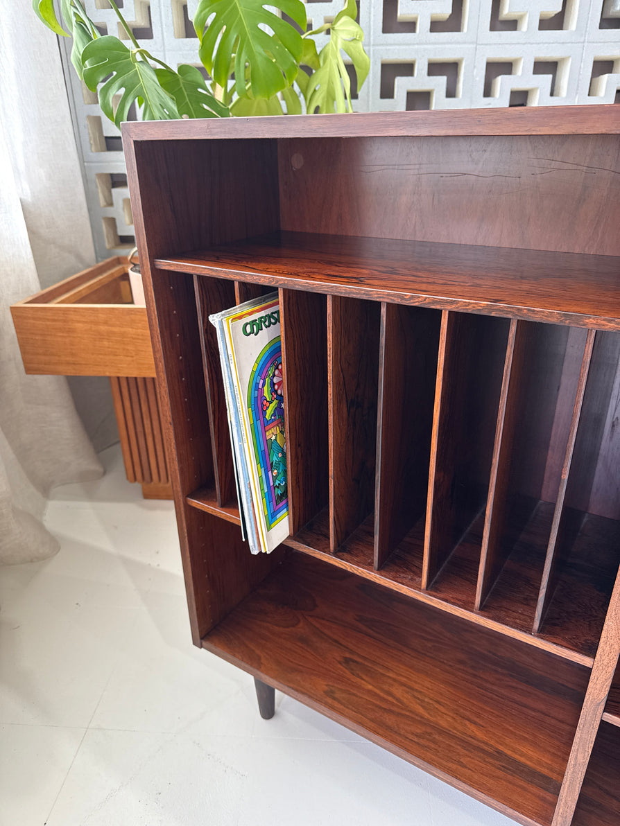 Danish Bookcase in Brazilian Rosewood