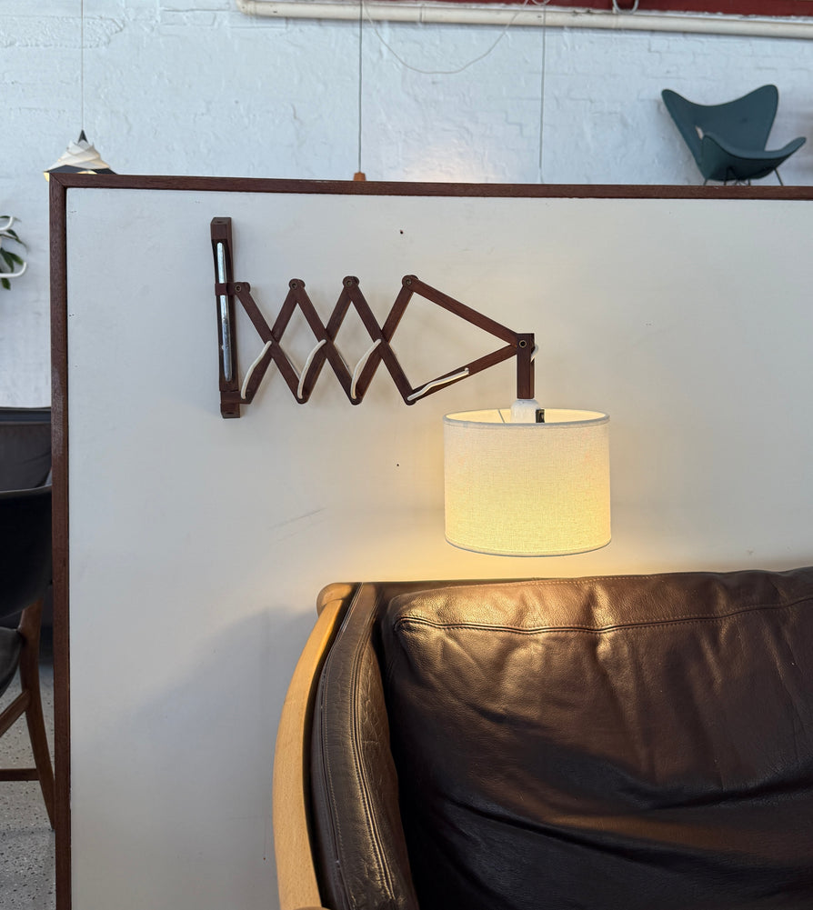 Danish Scissor Lamp / Bedside Lamp