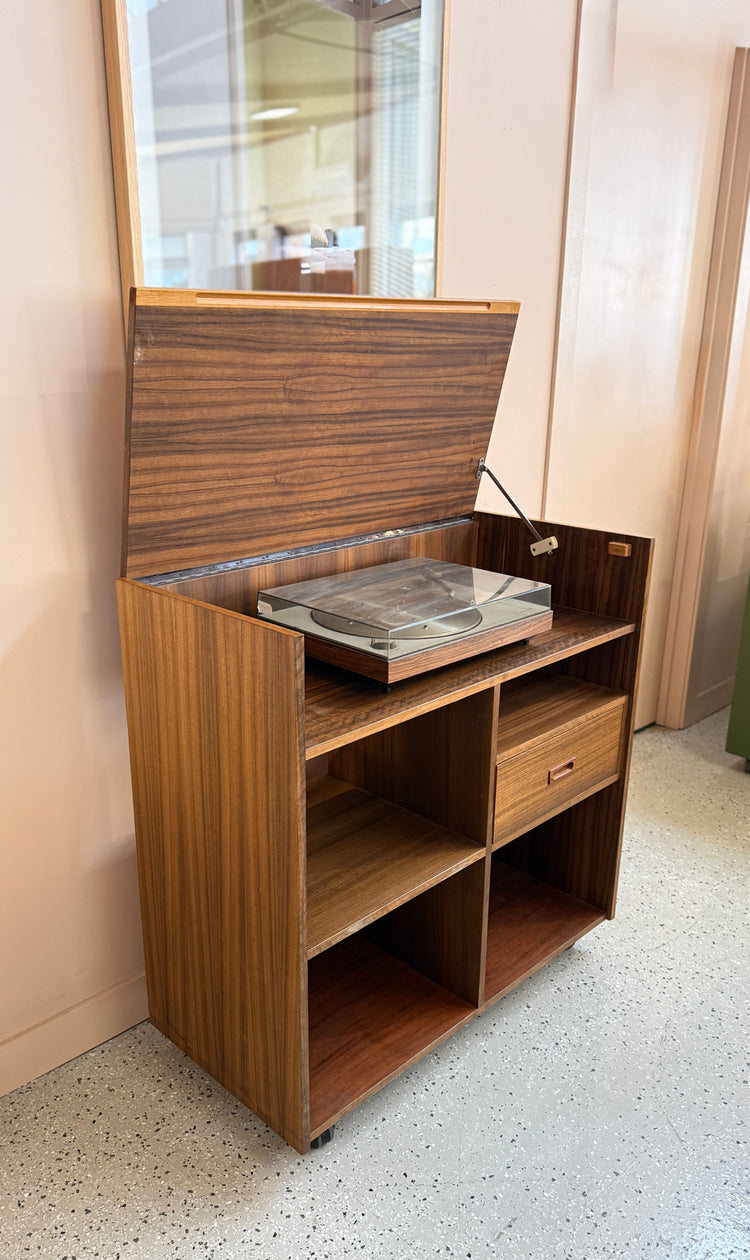 Mid-Century Record Cabinet