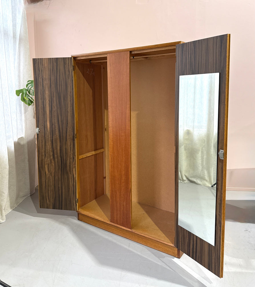 Mid-Century Wardrobe in Teak