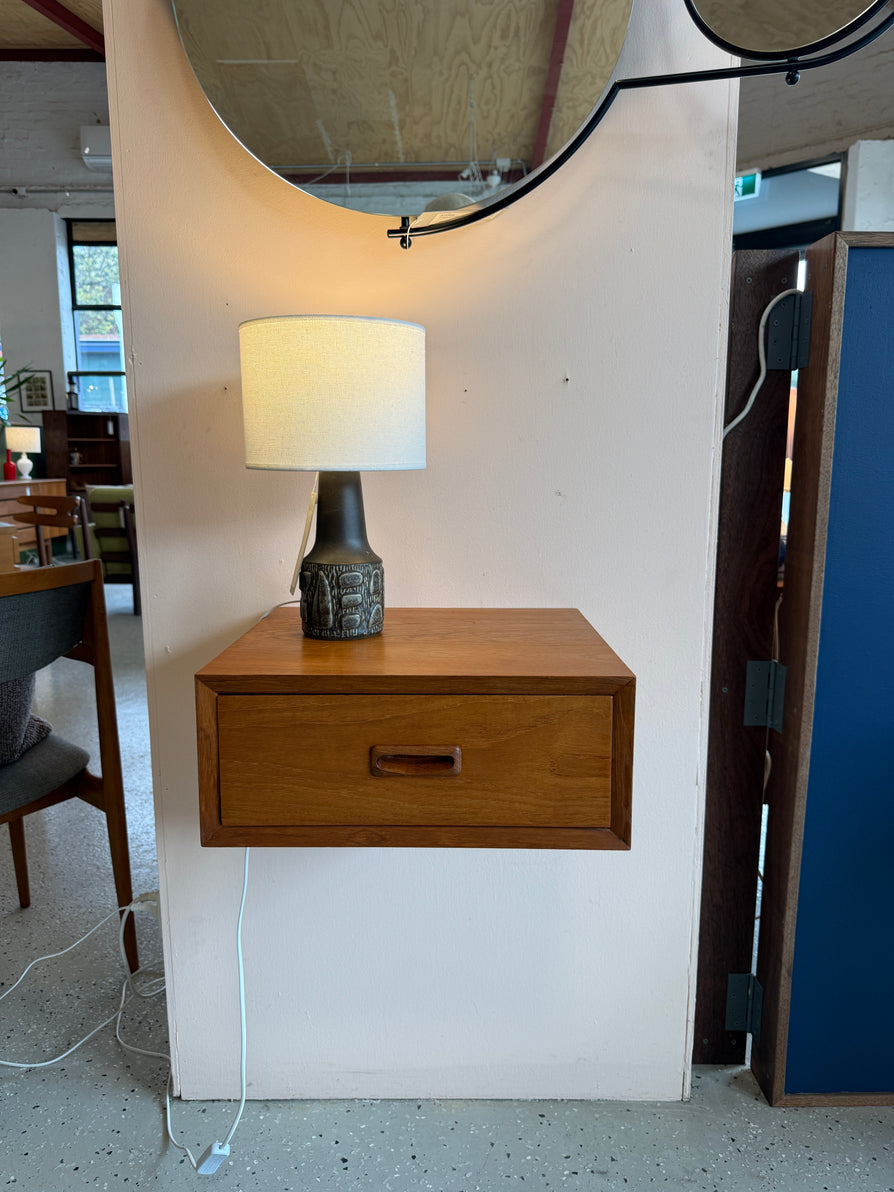 Danish Floating Bedside Table