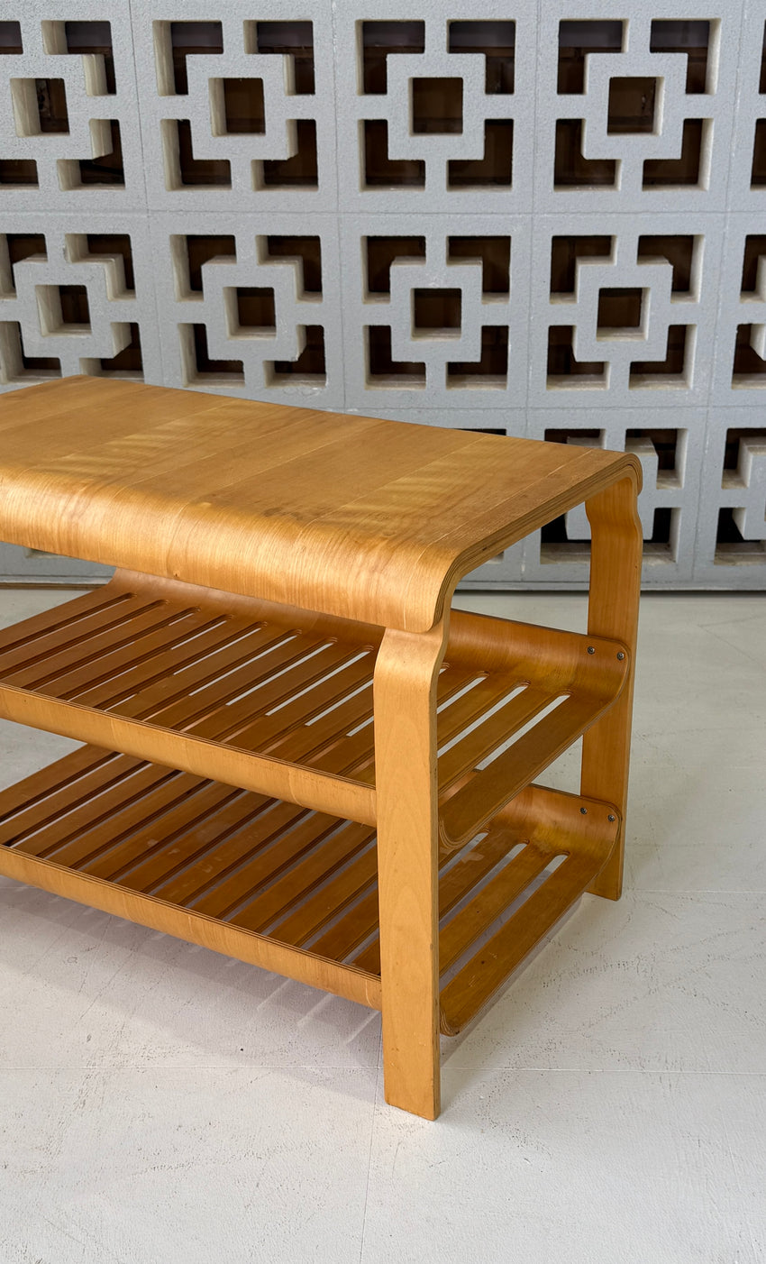 Vintage Console / Side Table in Beechwood