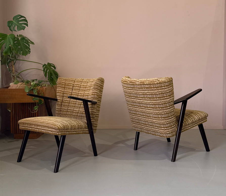 Classic Danish Armchair in Original Wool