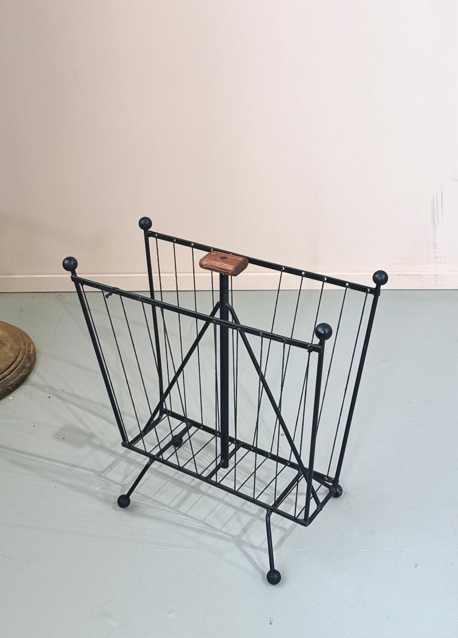 1950s Wire Magazine Stand