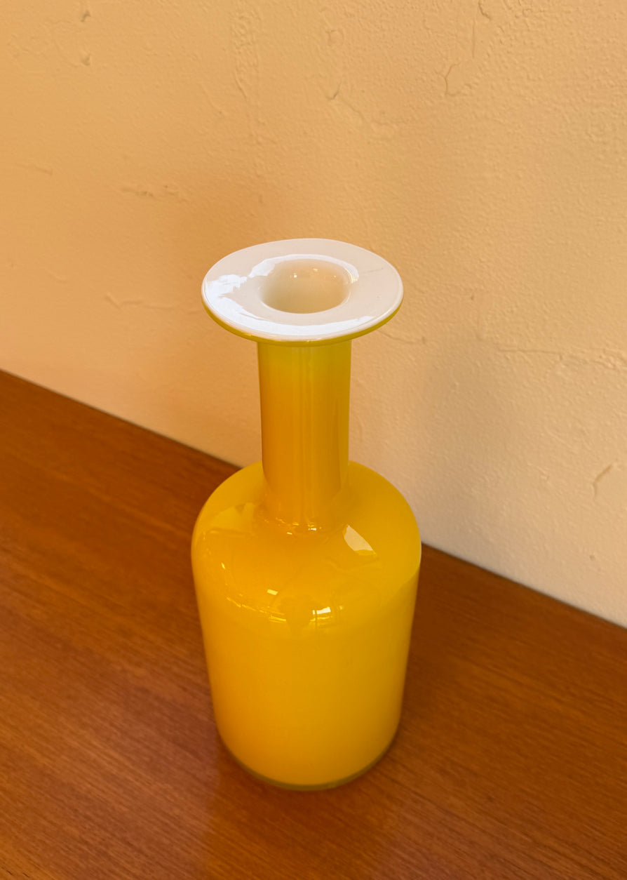 Otto Brauer & Per Lutkin Gulvvase in Yellow