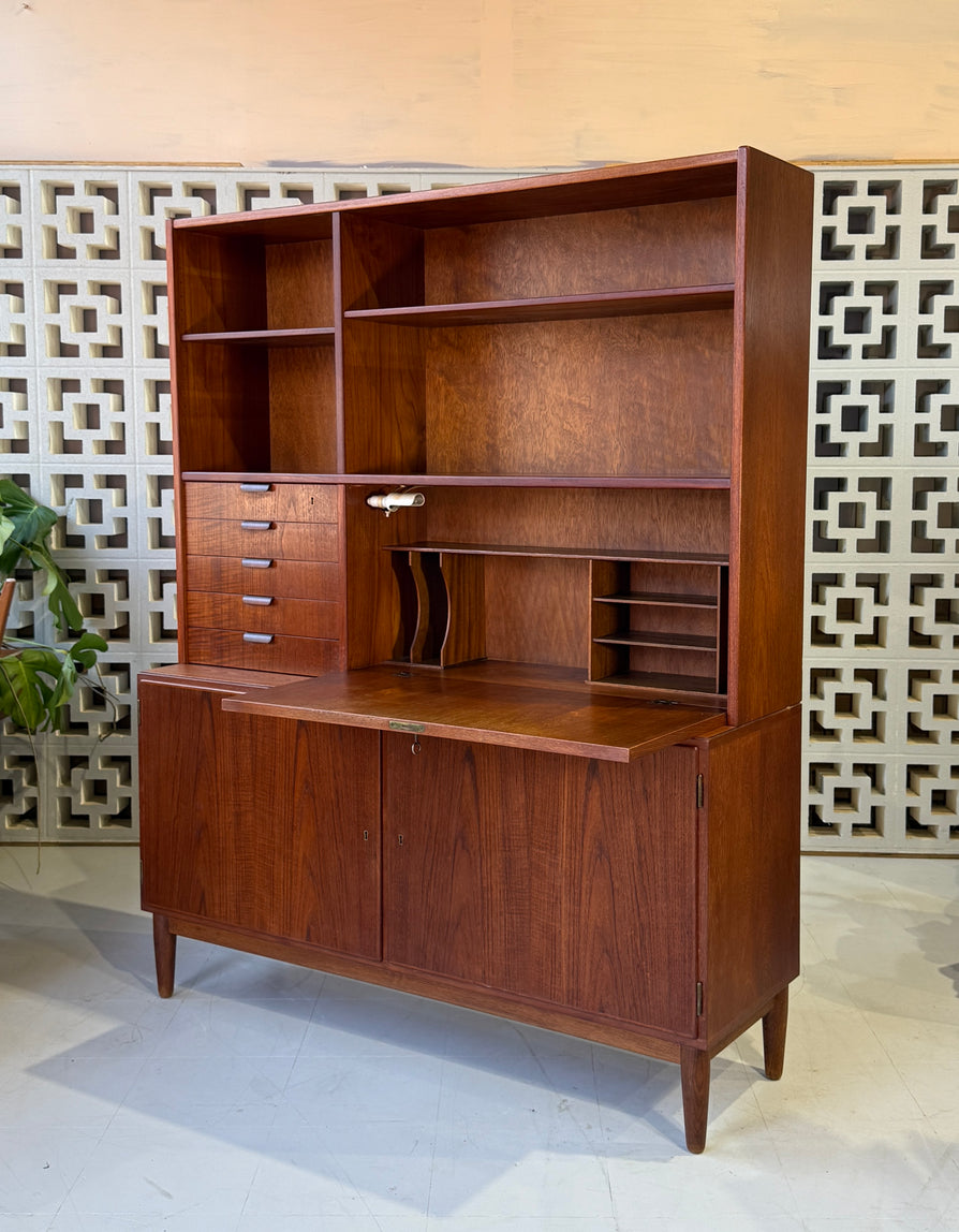 Danish Bureau / Desk Unit in Teak