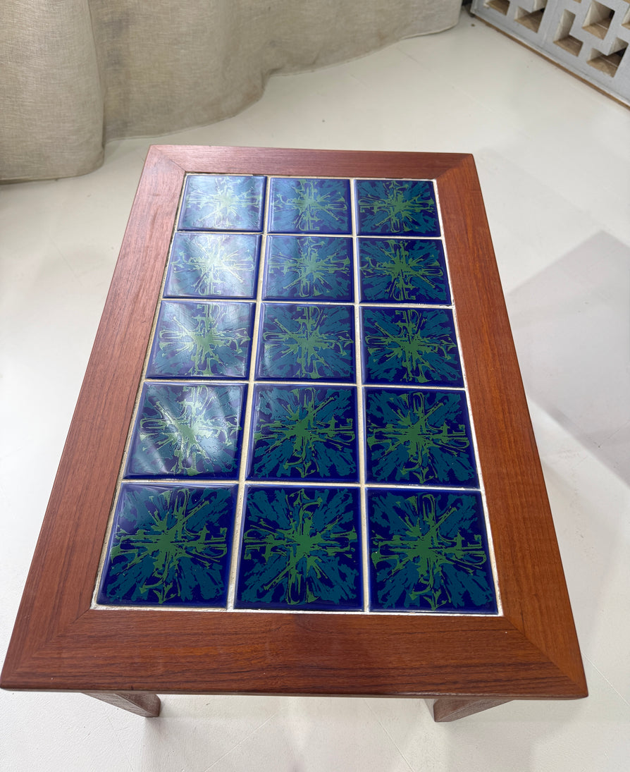 Pair of Tile Top Side Tables