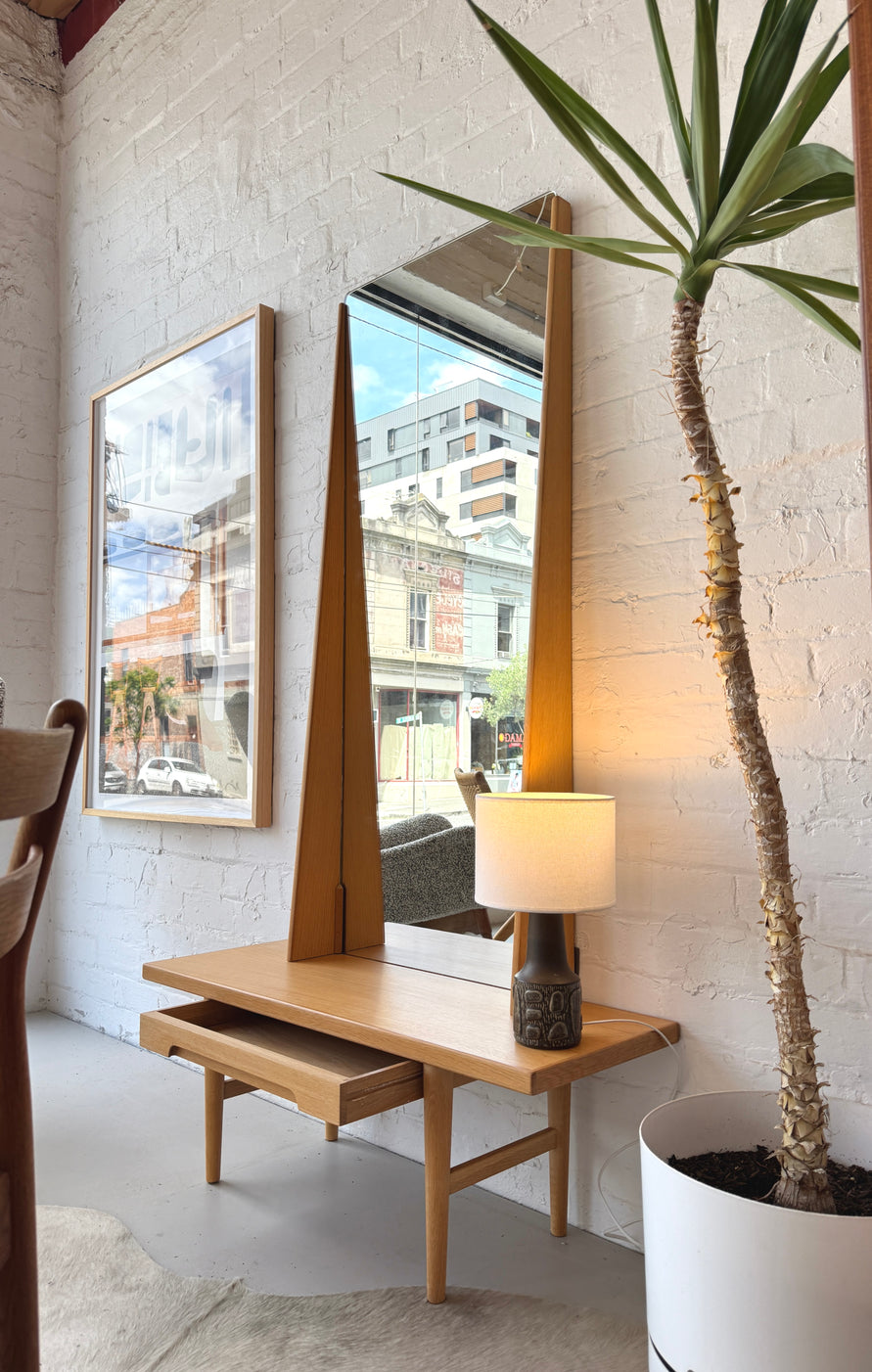 Kurt Østervig “Paris” Entrance / Hall Mirror Set in Oak