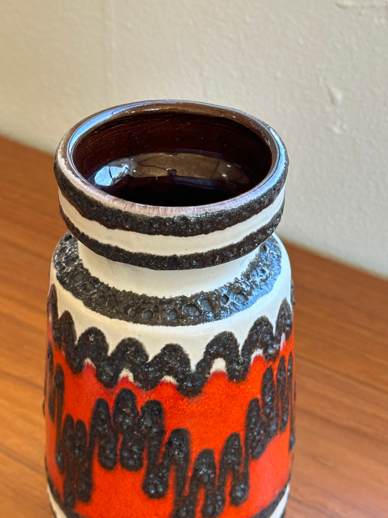 Fat Lava West German Table Vase - Scheurich