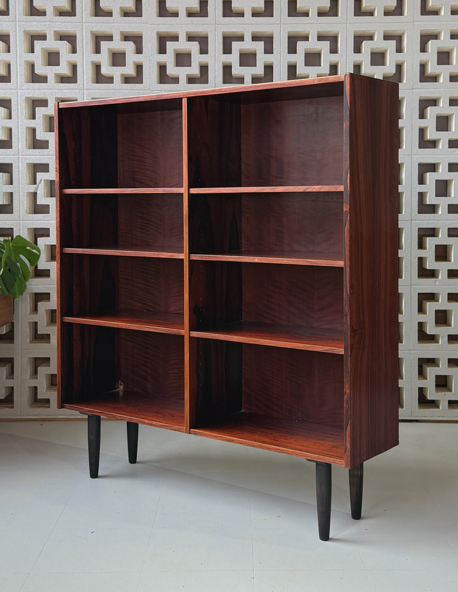 Large Danish Bookcase in Rosewood