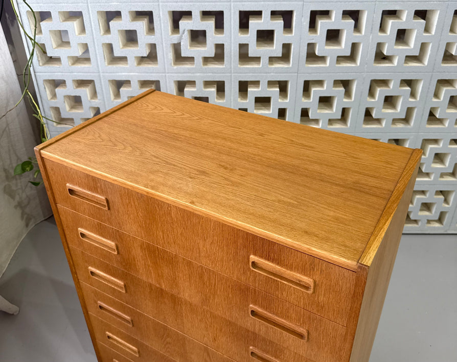 Danish Tallboy in Oak