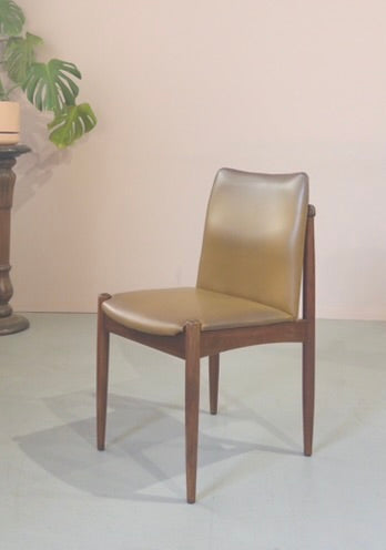 Six Rodd "Slab" Dining Chairs in Original Vinyl