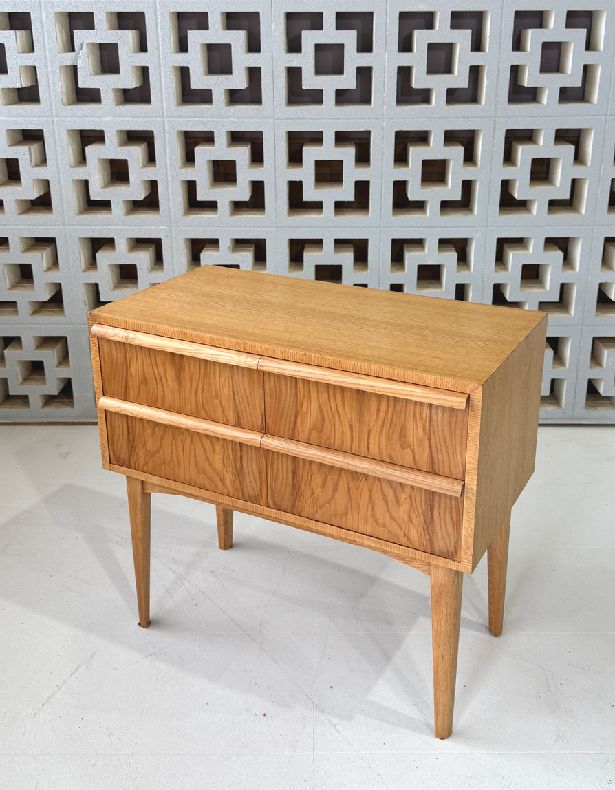 Swedish Chest of Drawers in Elm