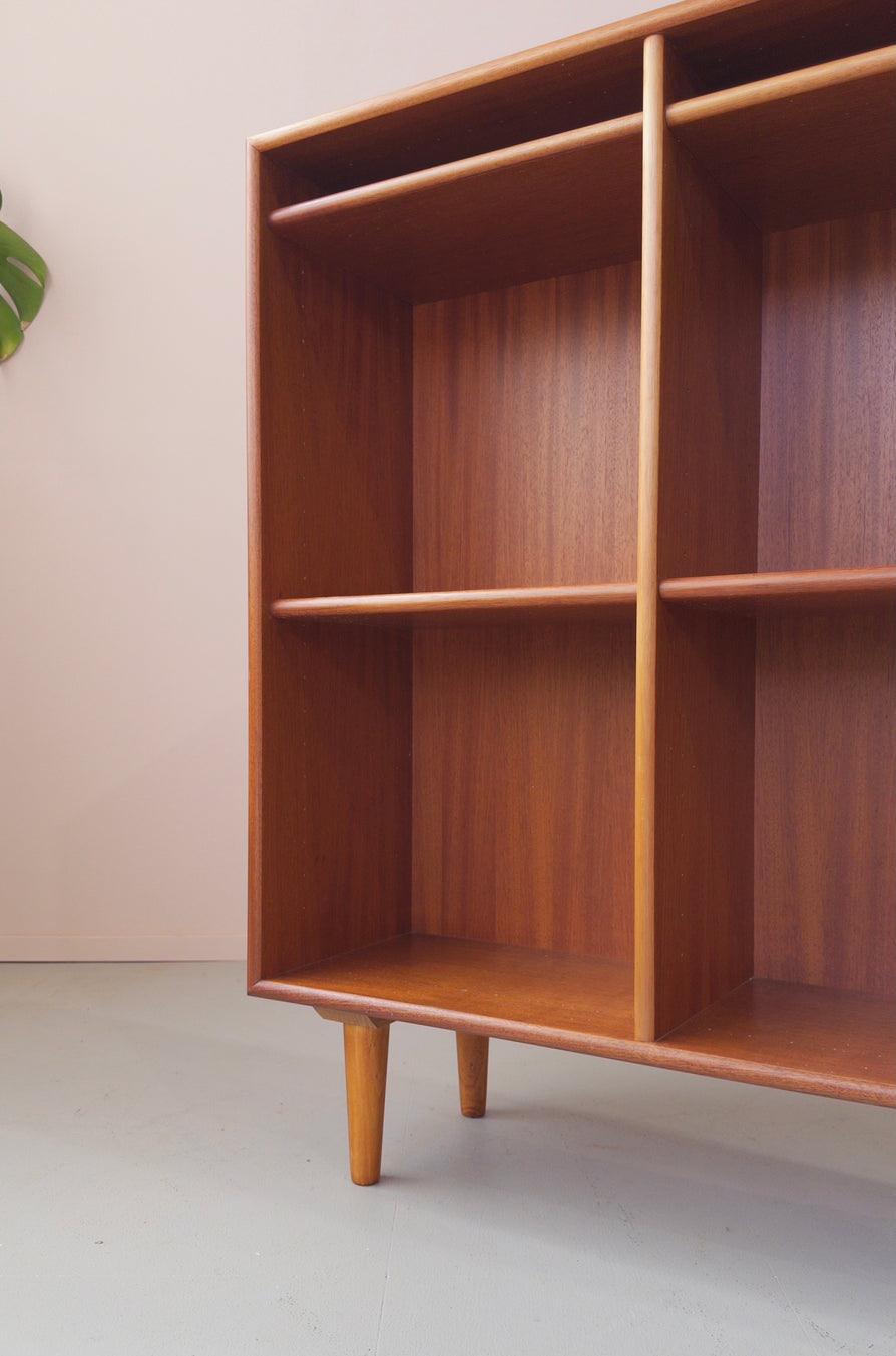 Mid-sized Danish Bookcase in Teak