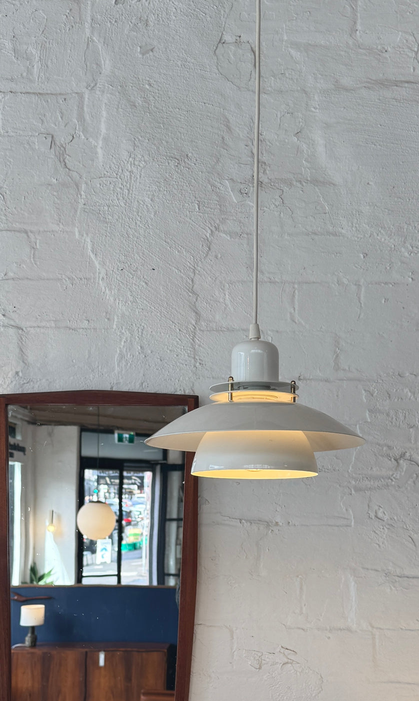 Danish Pendant in White