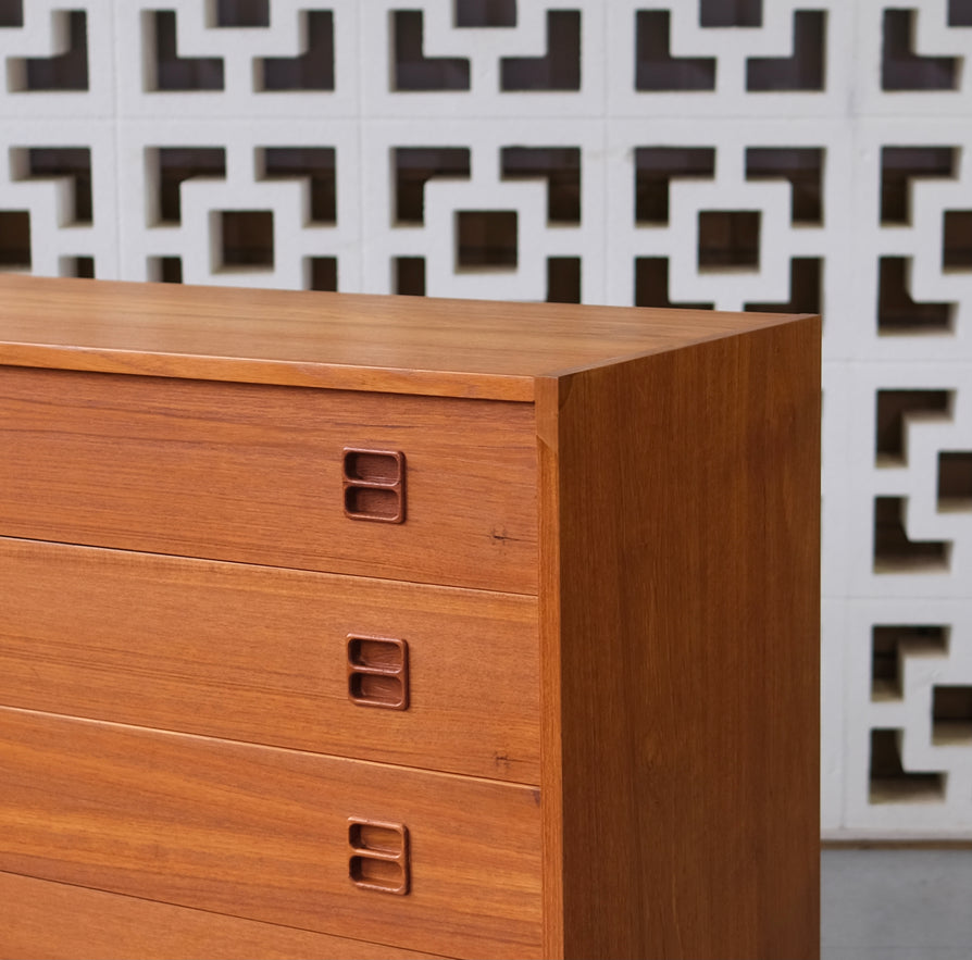 Danish Chest of Drawers in Teak