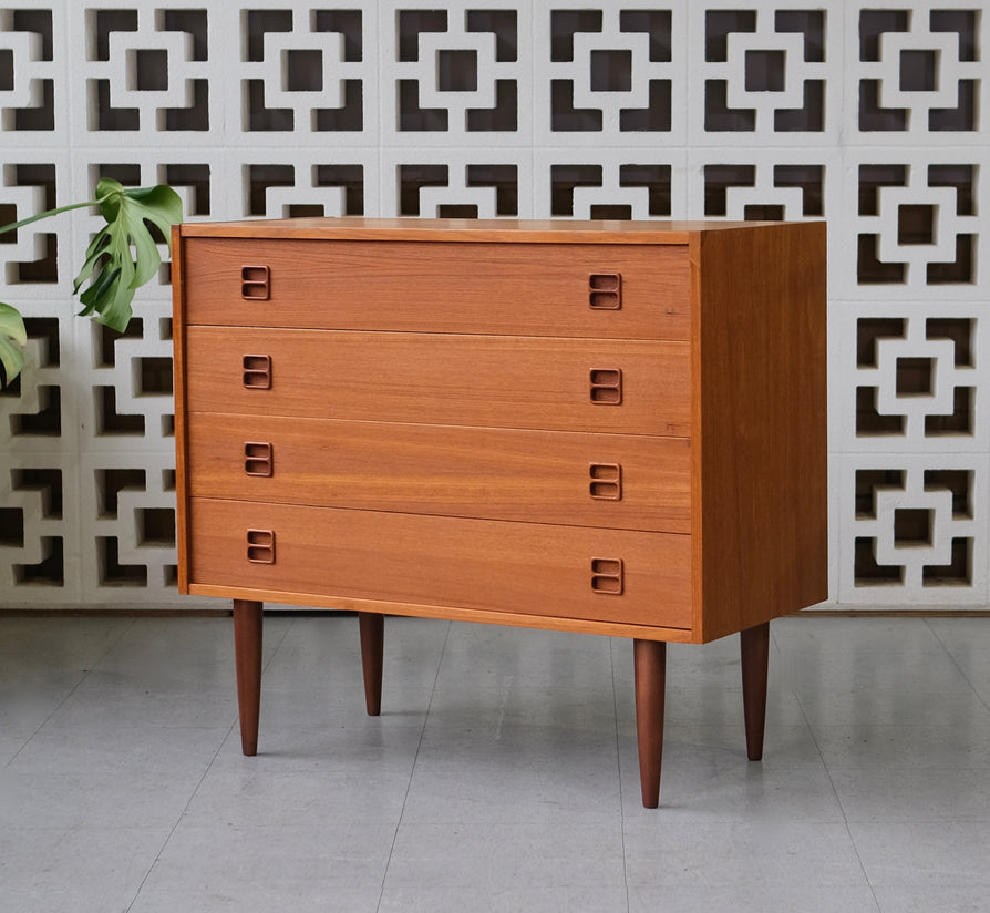 Danish Chest of Drawers in Teak