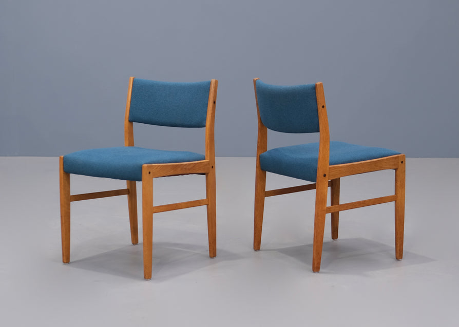 Six Danish Dining Chairs in Oak