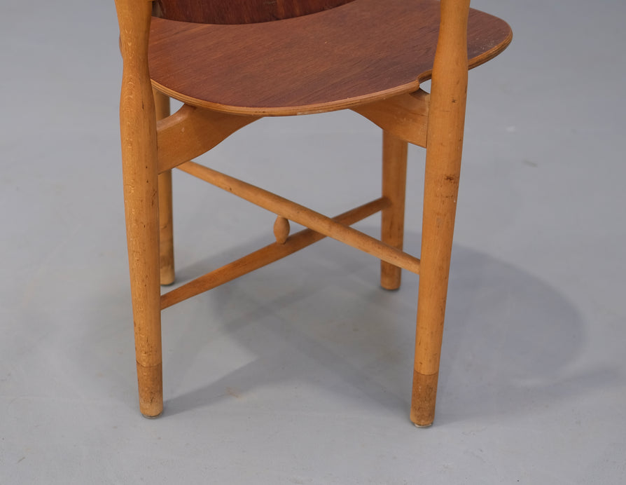Danish Occasional Chair in Teak & Beech