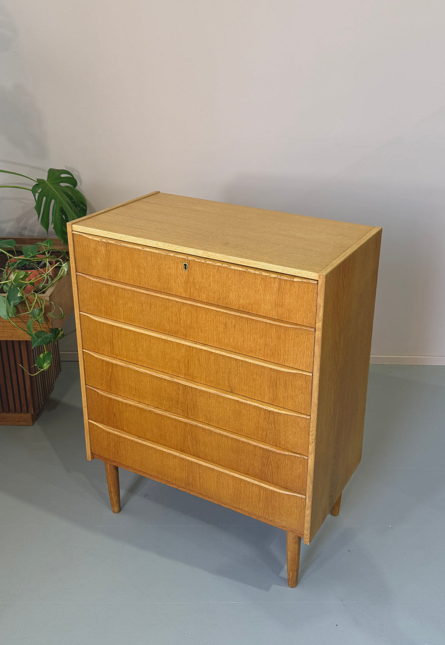 Danish Tallboy in Oak