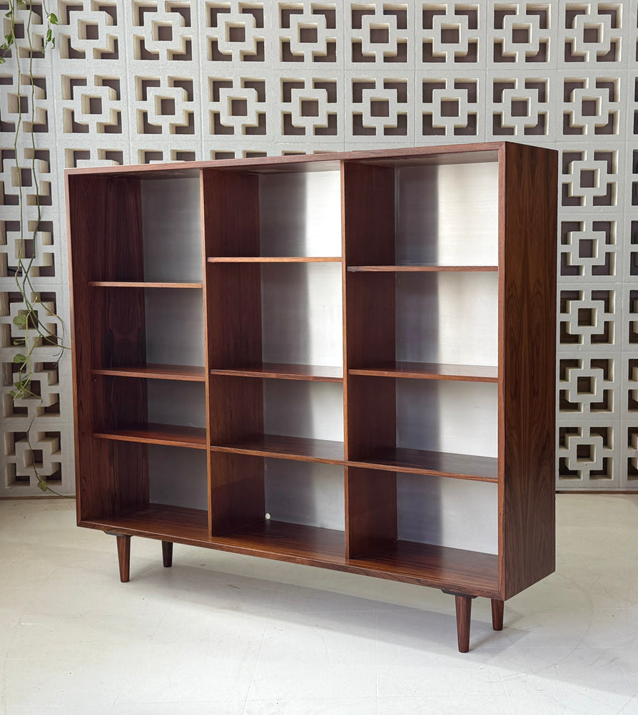 Large Danish Bookcase in Rosewood