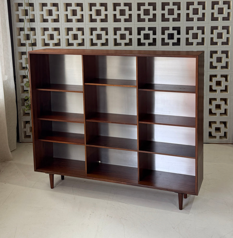Large Danish Bookcase in Rosewood