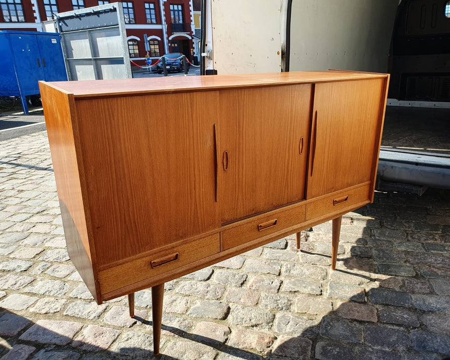 Danish High-Board in Teak