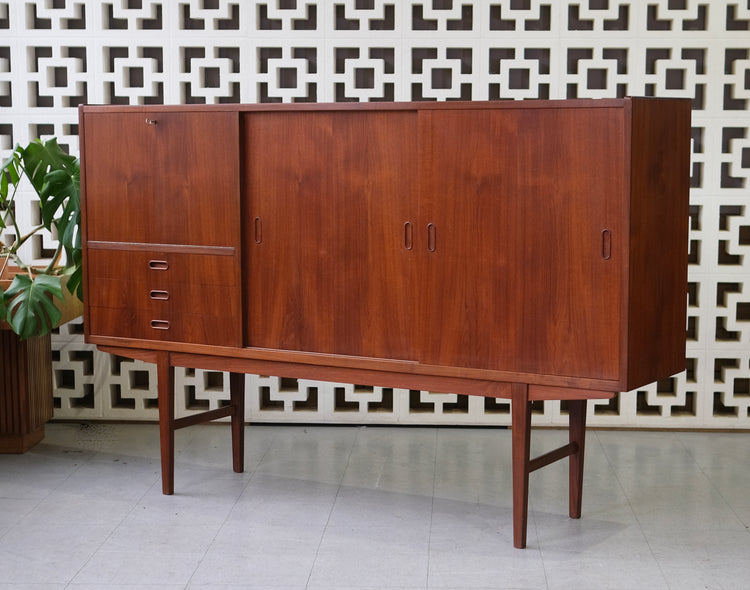 Danish Highboard in Teak