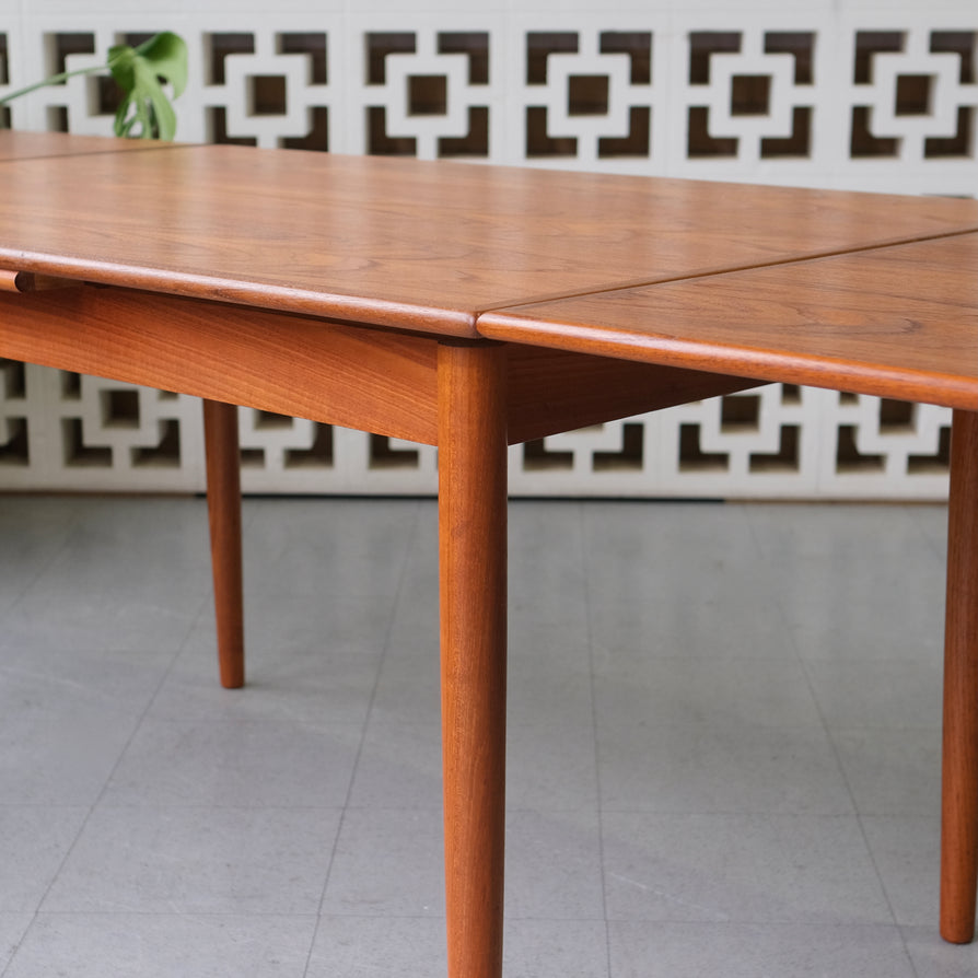 Danish Extension Dining Table in Teak