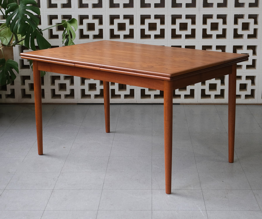 Danish Extension Dining Table in Teak