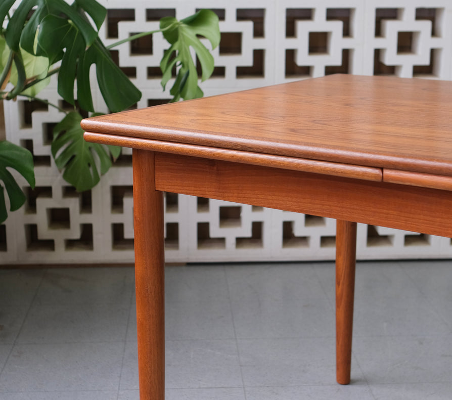 Danish Extension Dining Table in Teak