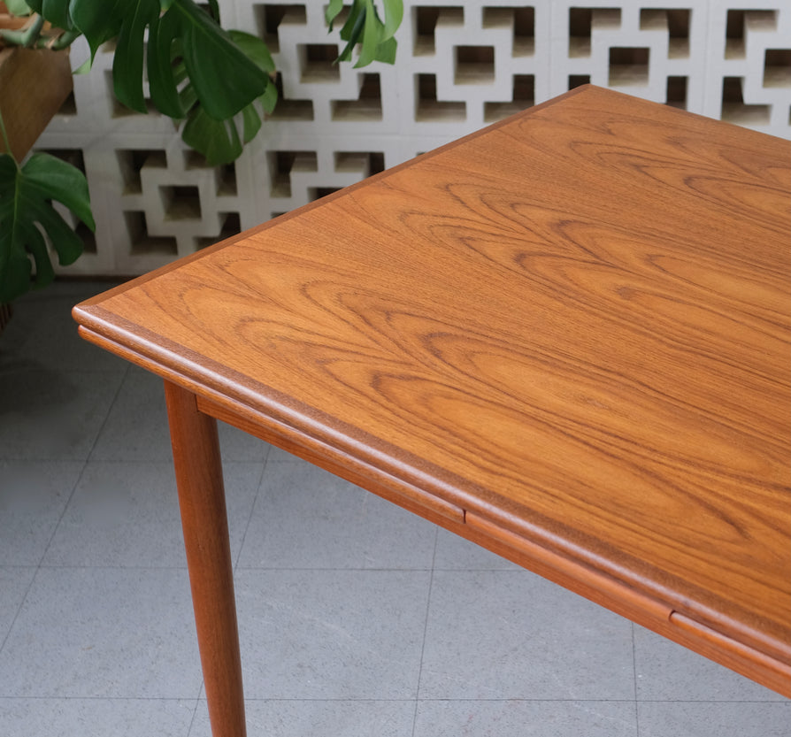 Danish Extension Dining Table in Teak