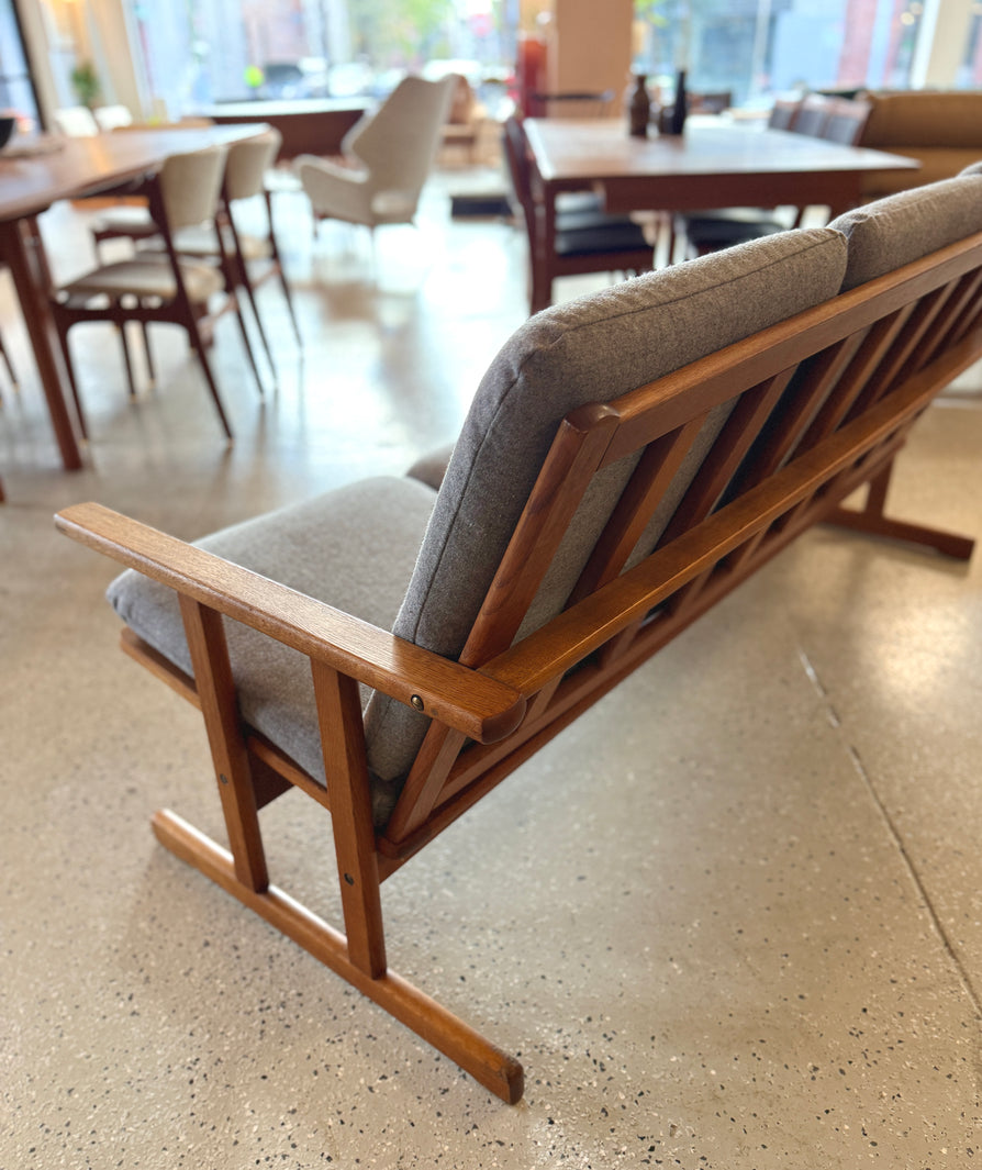 Jørgen Bækmark Sofa in European Oak and Wool