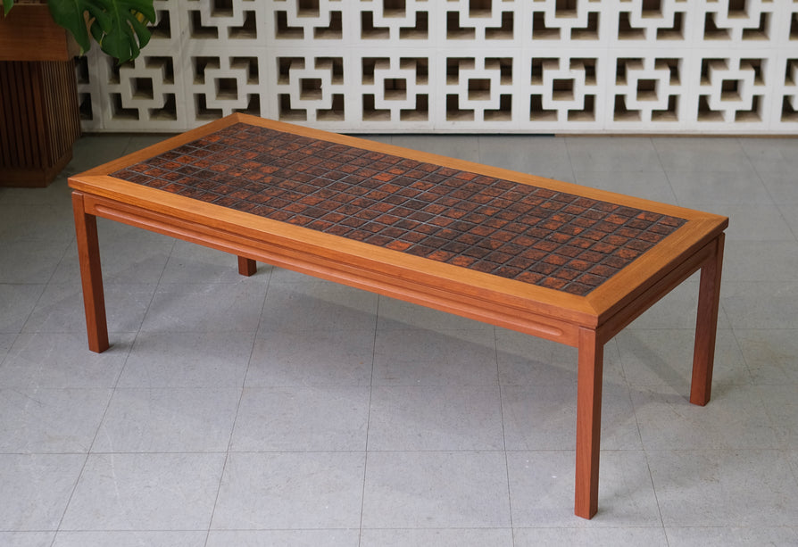 1970s Tile Top Coffee Table