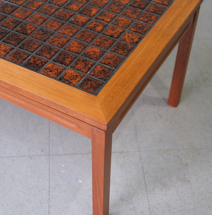 1970s Tile Top Coffee Table