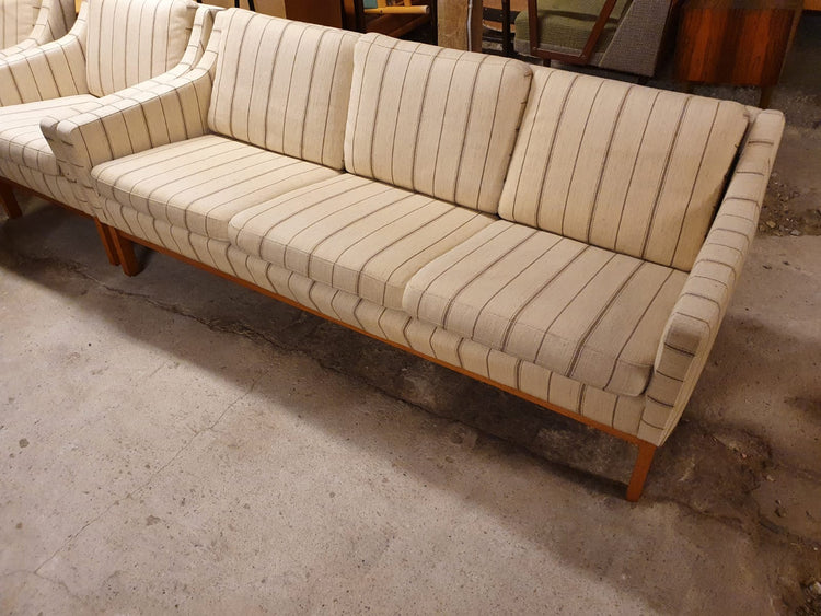 Danish Three Seater Sofa in Wool