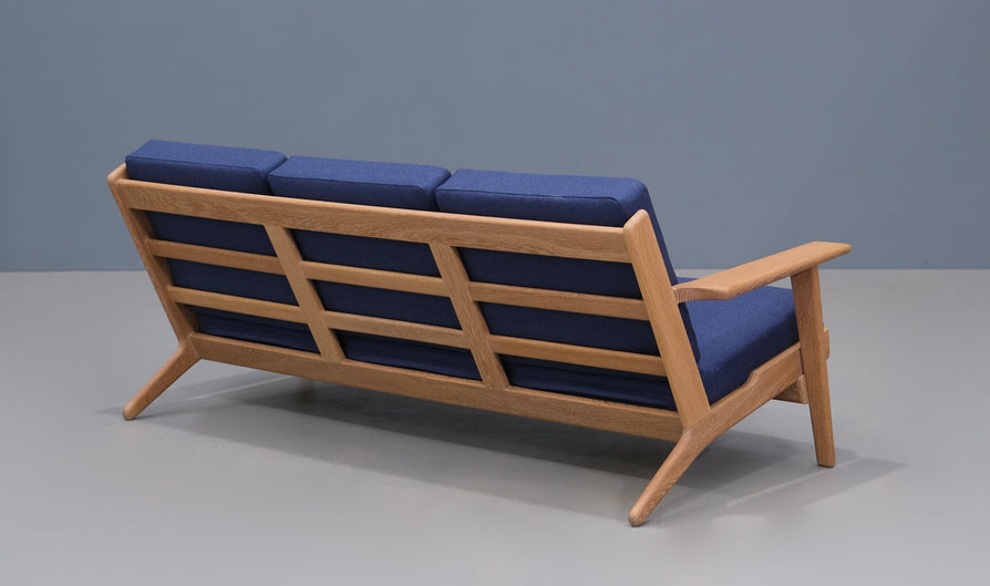 Hans Wegner GE290 Plank Sofa in New Wool