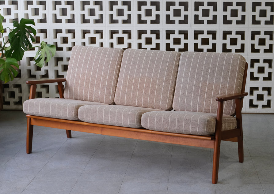 Danish Sofa in Original Wool