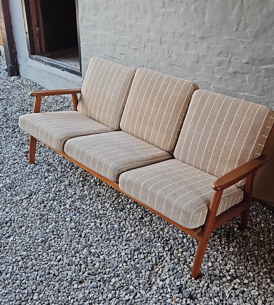 Danish Sofa in Original Wool