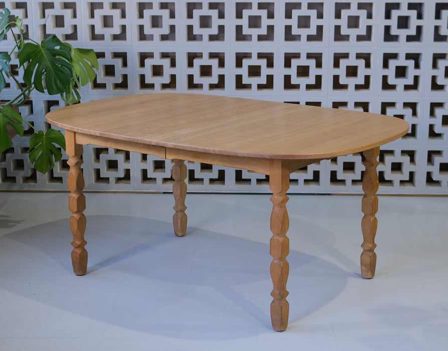 Henning Kjærnulf Extension Dining Table in Oak