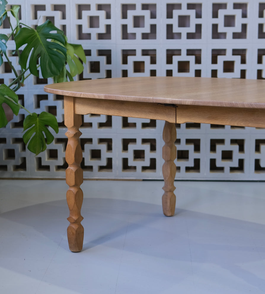 Henning Kjærnulf Extension Dining Table in Oak