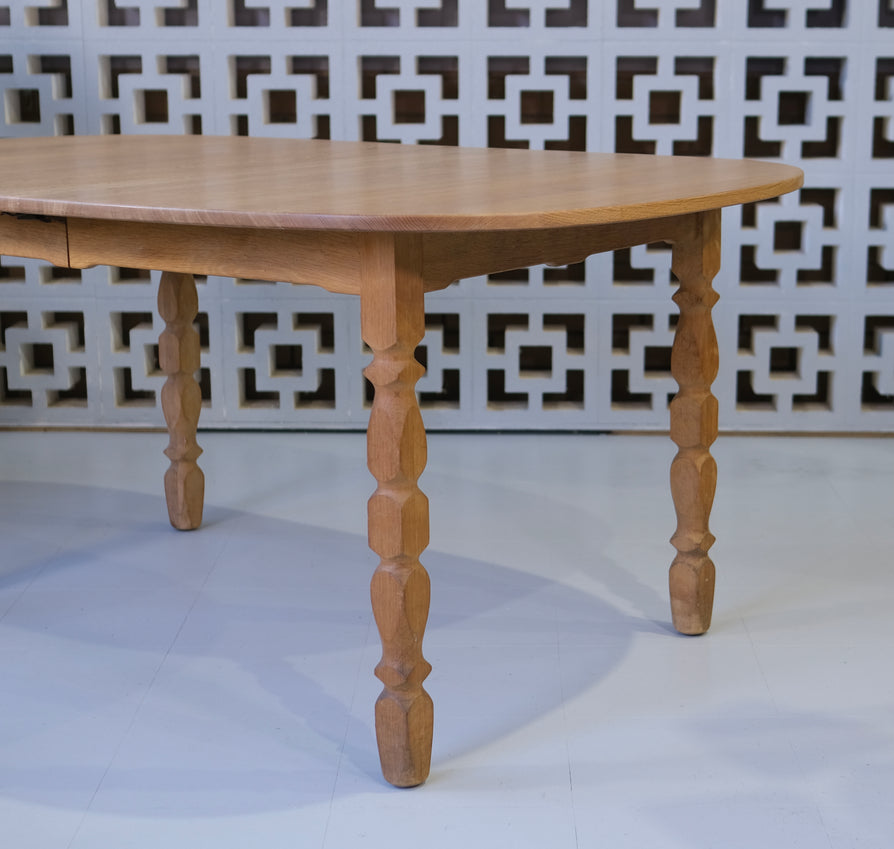 Henning Kjærnulf Extension Dining Table in Oak