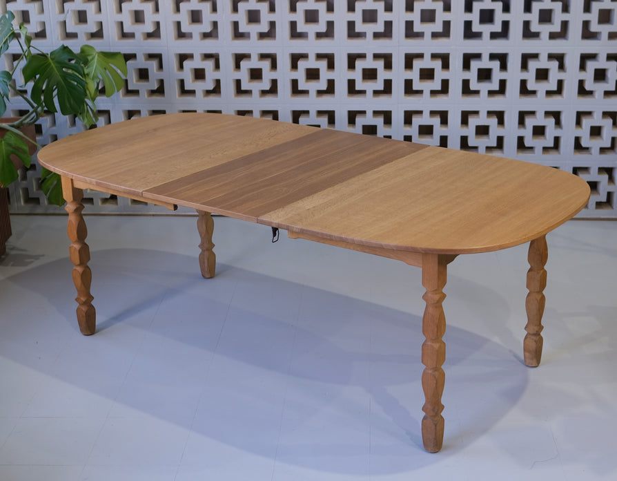 Henning Kjærnulf Extension Dining Table in Oak