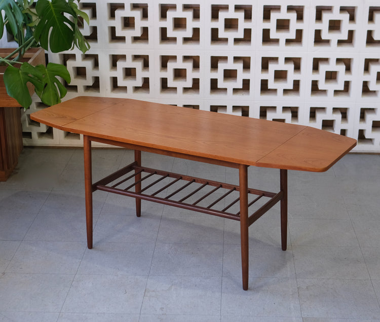 Danish Extension Coffee Table in Teak