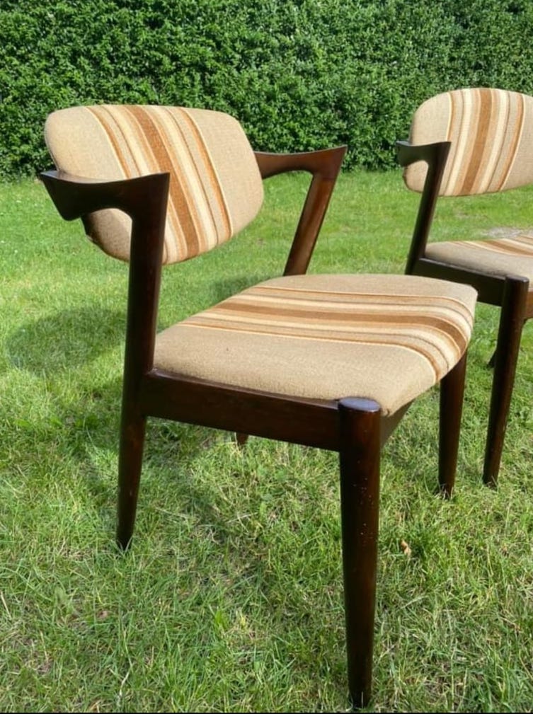 Set of Six Kai Kristiansen #42 Dining Chairs