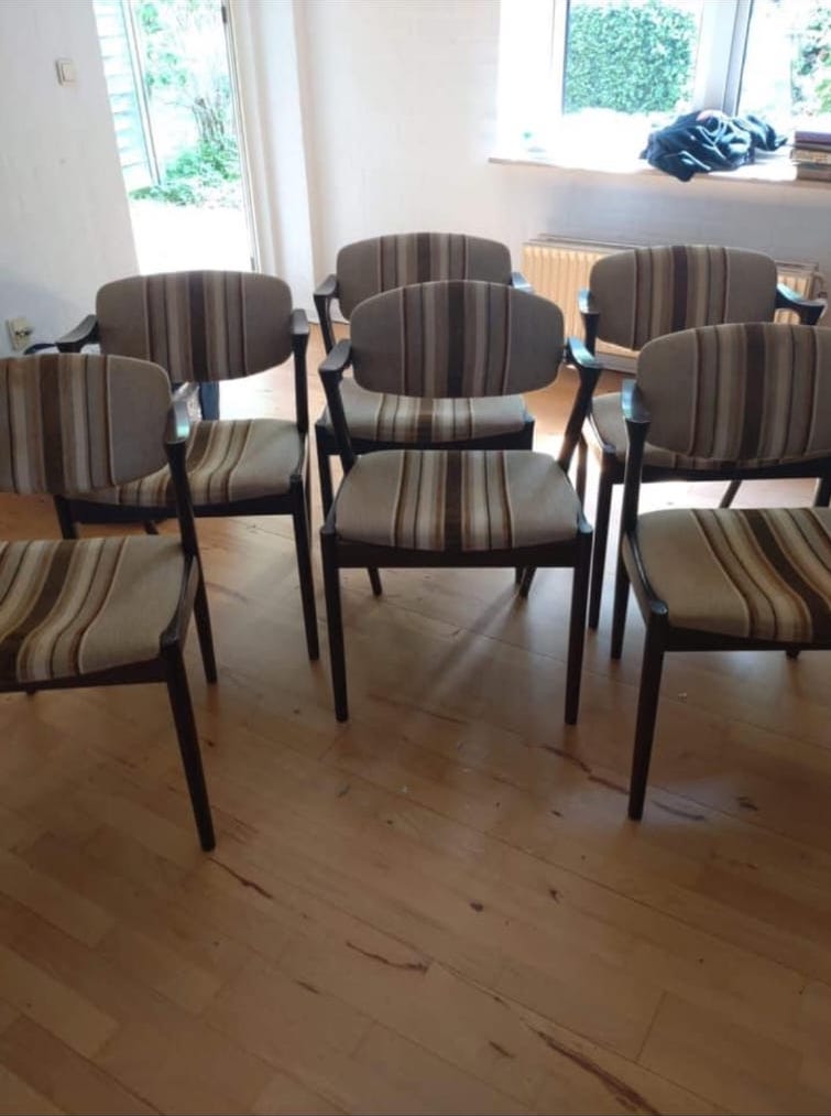 Set of Six Kai Kristiansen #42 Dining Chairs