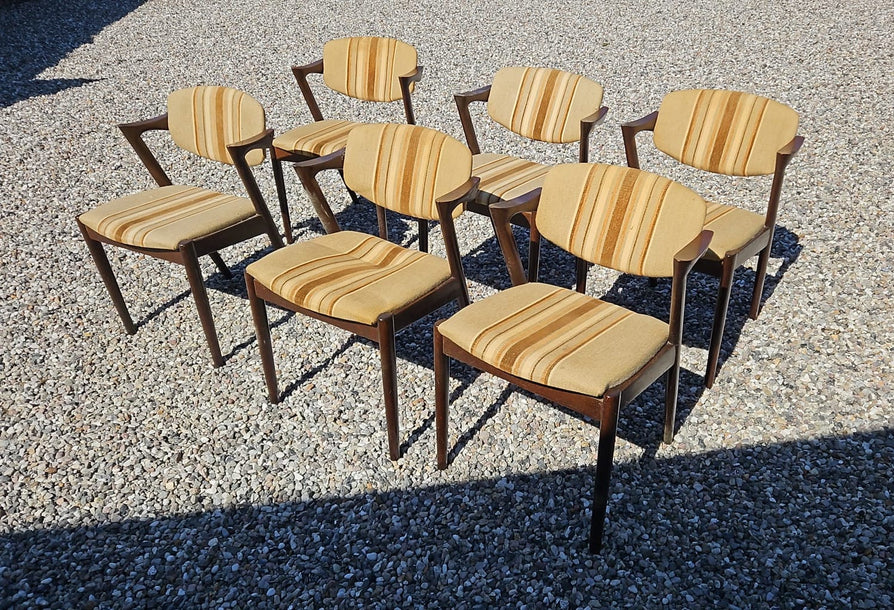 Set of Six Kai Kristiansen #42 Dining Chairs